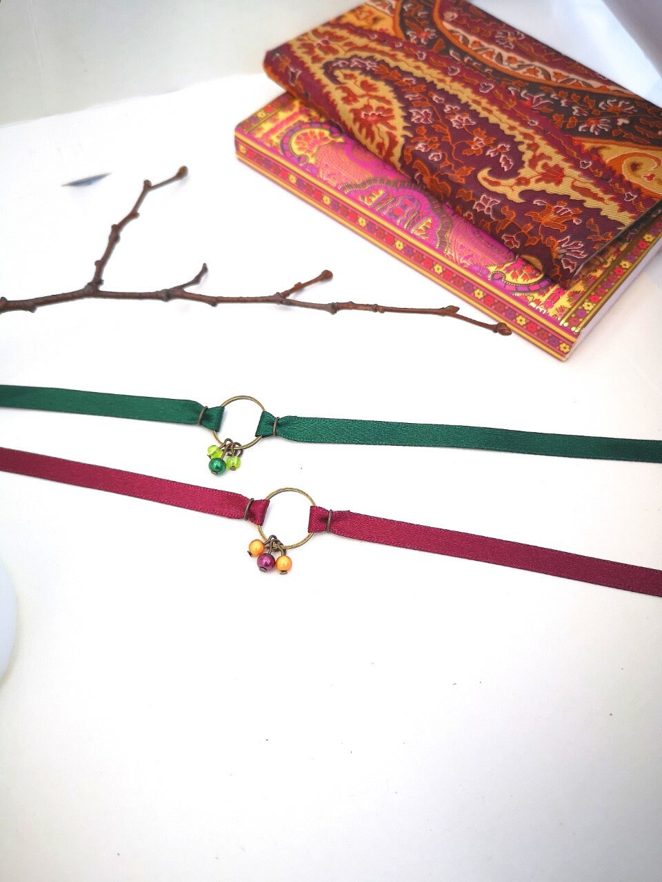 Ribbon Choker Necklace