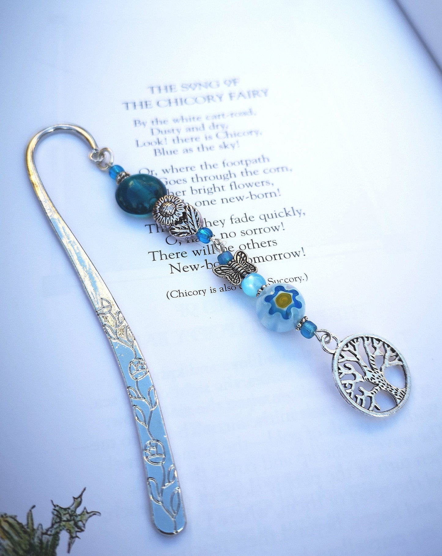 Silver Tree Bookmark