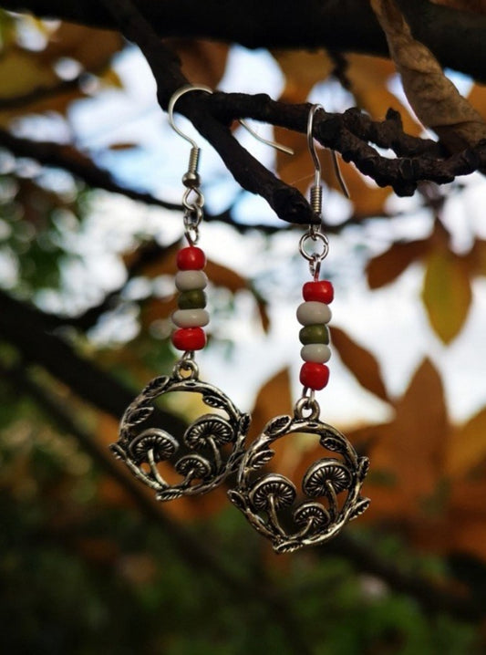 Mushroom Earrings
